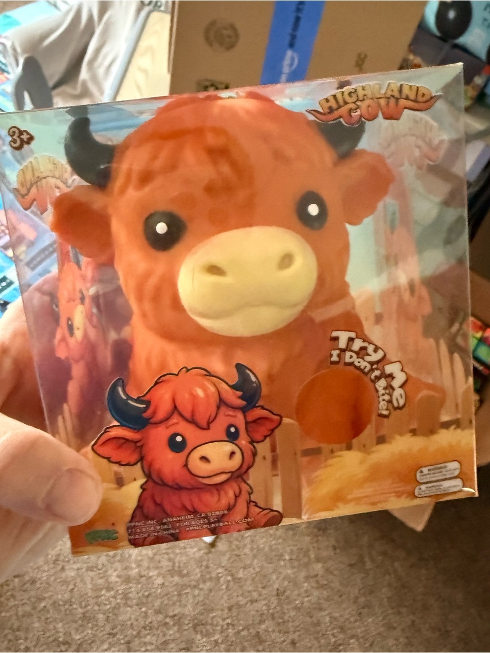 HighLand Cow- Squishy- Squeeze- NEW- FiveBelow